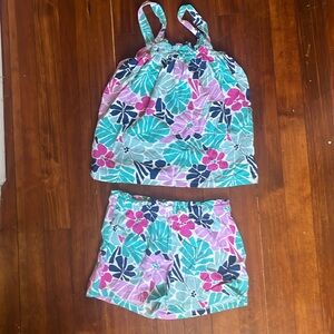 GAP kids Hawaiian 🌺 tank/shorts set!